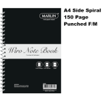 Marlin Side Spiral Notebook A4 150 Pages